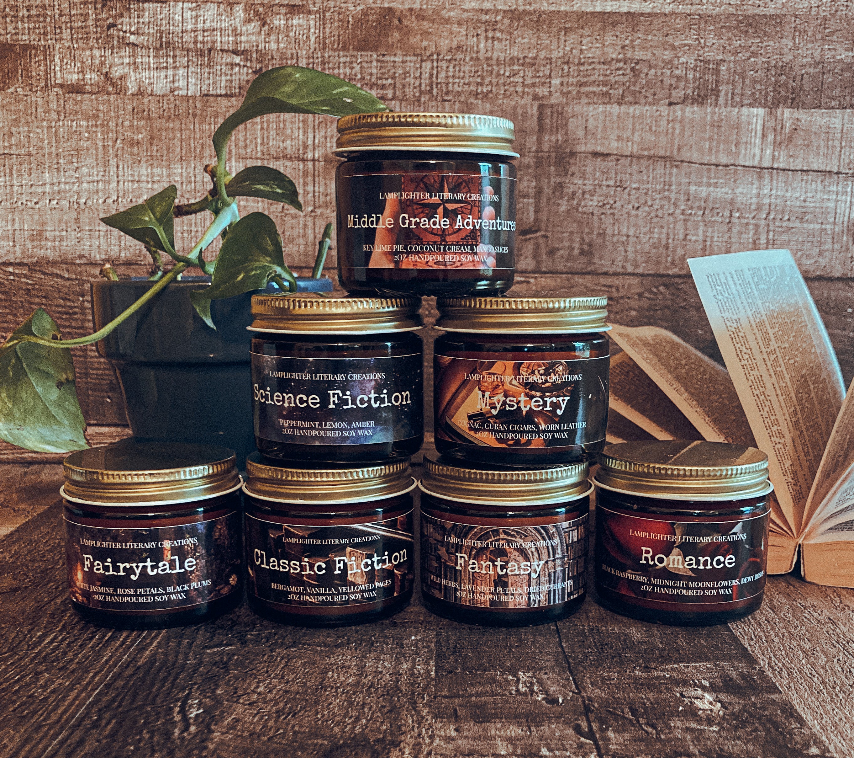 Genres Sample Candle Collection